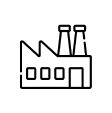 Icon of a factory